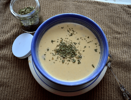 grannie geek creamy potato cheese soup