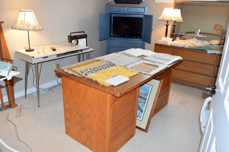 grannie geek sewing/craft room command central