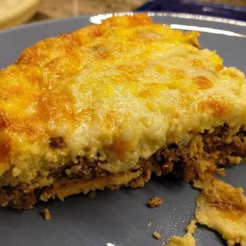 Quick and Easy, Crustless Taco Pie - Gluten Free & Low Carb! image